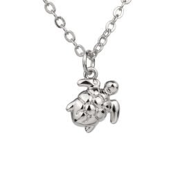 Necklace | Turtle - Silver Plated