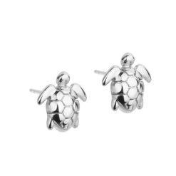 Studs | Turtles - Silver