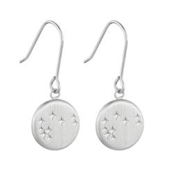 Earrings | Round Matariki - Silver