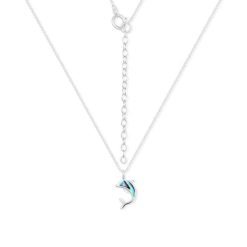 Boxed Necklace | Sterling & Paua Dolphin