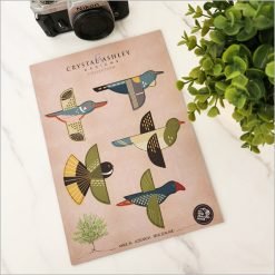 MDF Pop Outs - 5 Folk Birds