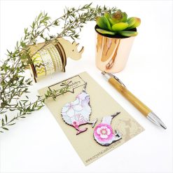 Mini Kiwi 2 - Floral Blue