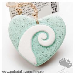Mini Heart | Muriwai Green Koru