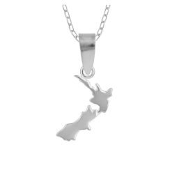 Boxed Necklace | Sterling NZ Map