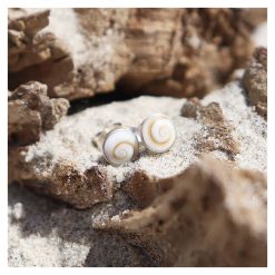 Boxed Studs | Mini Cats Eye Round