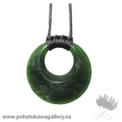 NZ Greenstone Polished Circlet