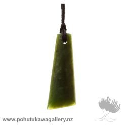 Greenstone Matt Free form Drop