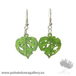 Drop Earrings | Kawakawa – Green